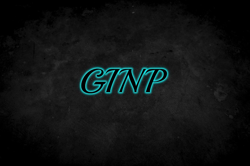 GIMPで光彩　青